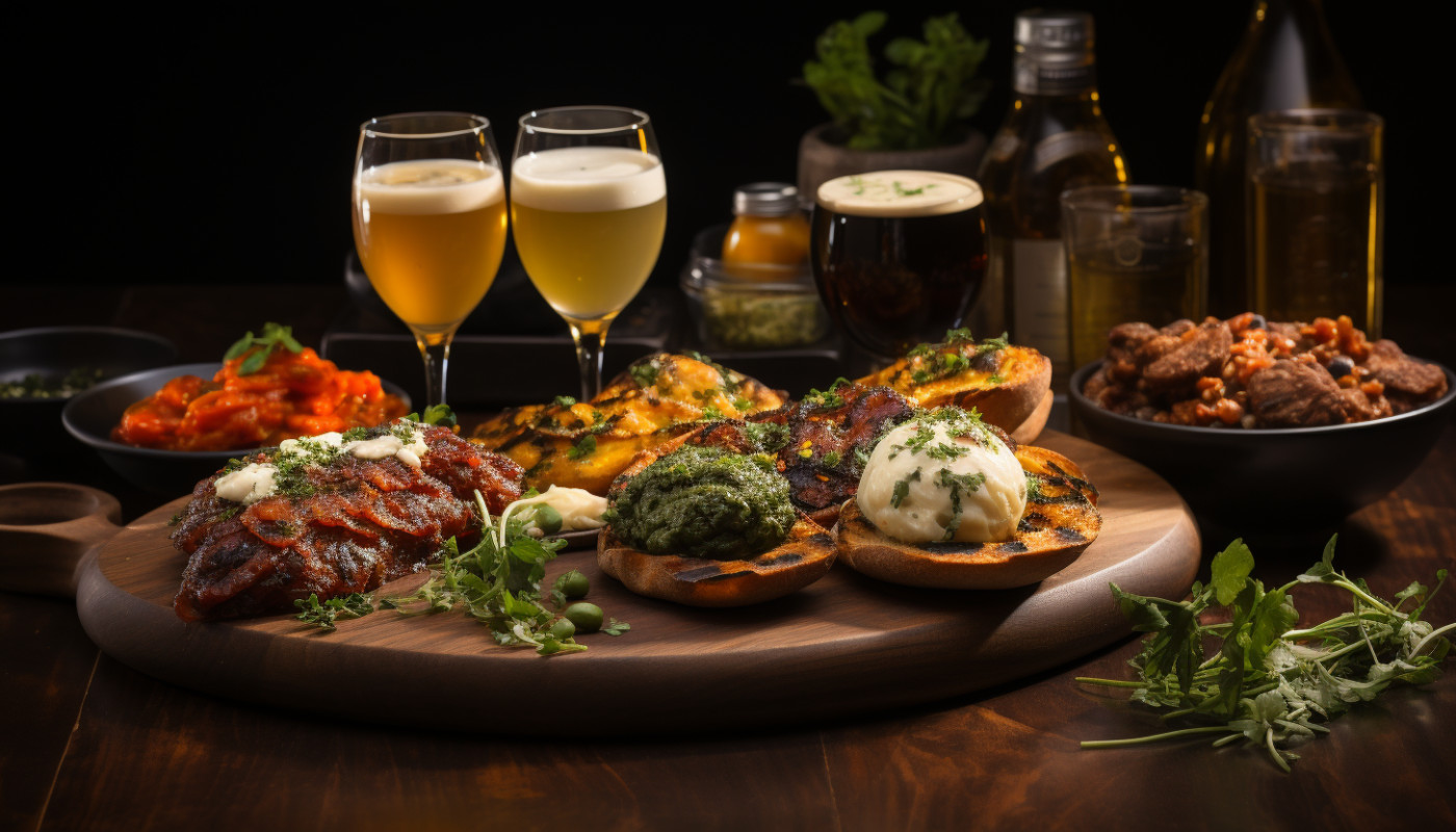Maridaje sorprendente: cervezas artesanales y comida gourmet